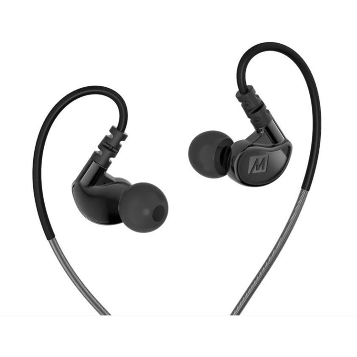 Vezetékes fejhallgató, MEE Audio, fekete