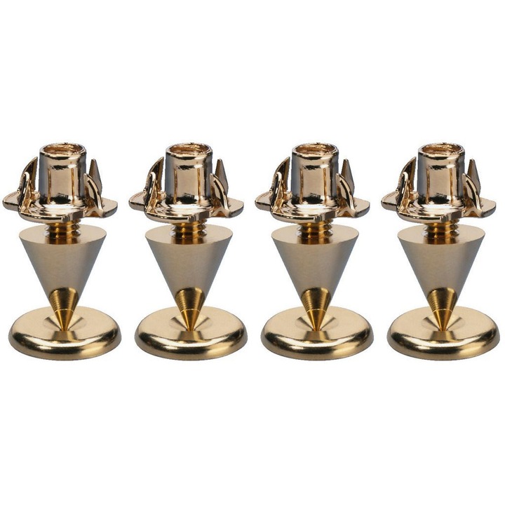 Set 4 piese de schimb pentru boxe SPS-10/GO, Monacor, Auriu