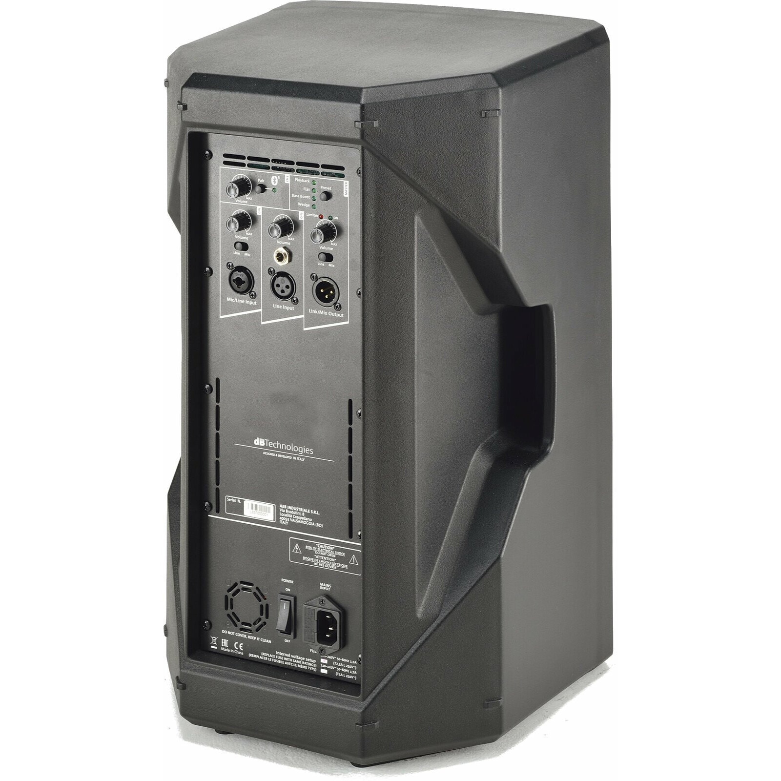 Boxa activa dB Technologies KL 10, 400W, Bluetooth, 10", 3 canale INPUT