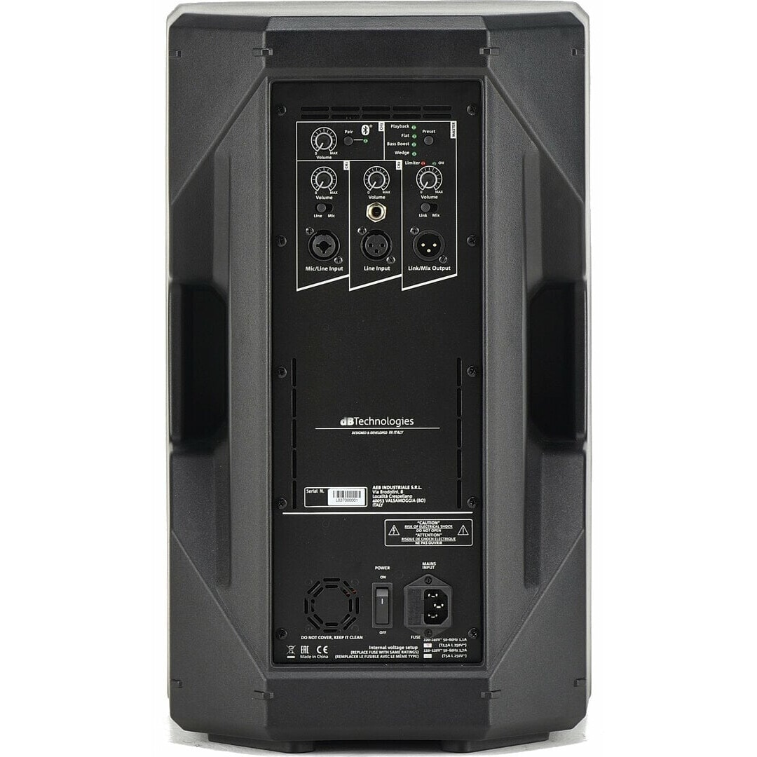 Boxa activa dB Technologies KL 10, 400W, Bluetooth, 10", 3 canale INPUT