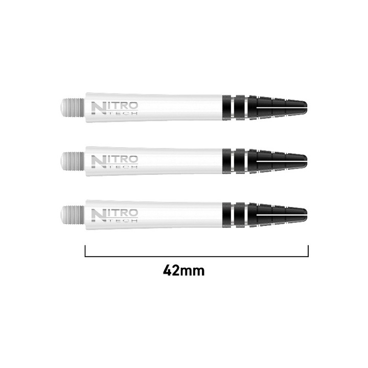 Комплект от 3 стрели за стрели, Червен Дракон, Поликарбонат, Бяло