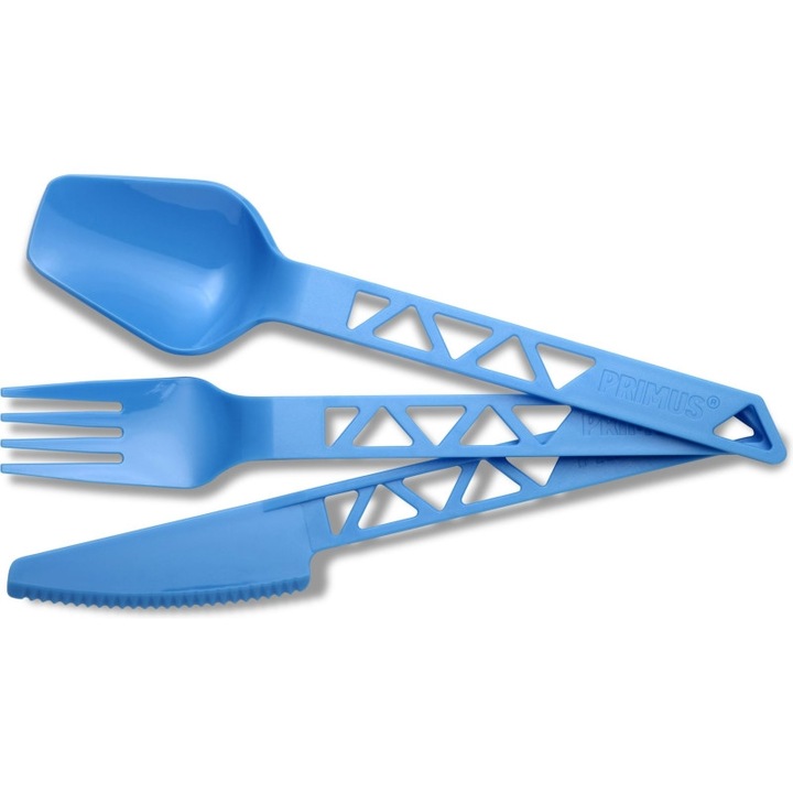 Set tacamuri camping, Primus, Plastic, Albastru