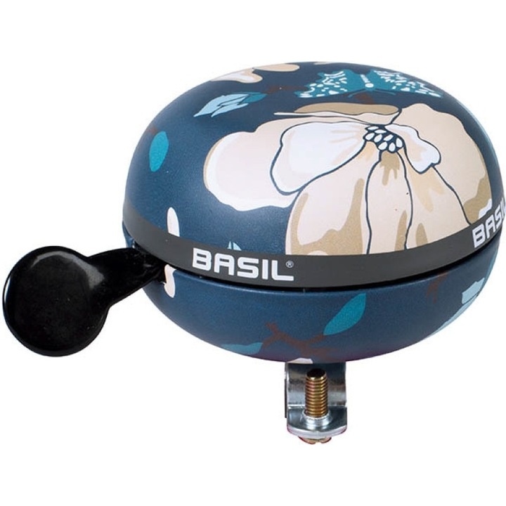 Звънец за велосипед, Basil Magnolia Teal Blue, 80 мм