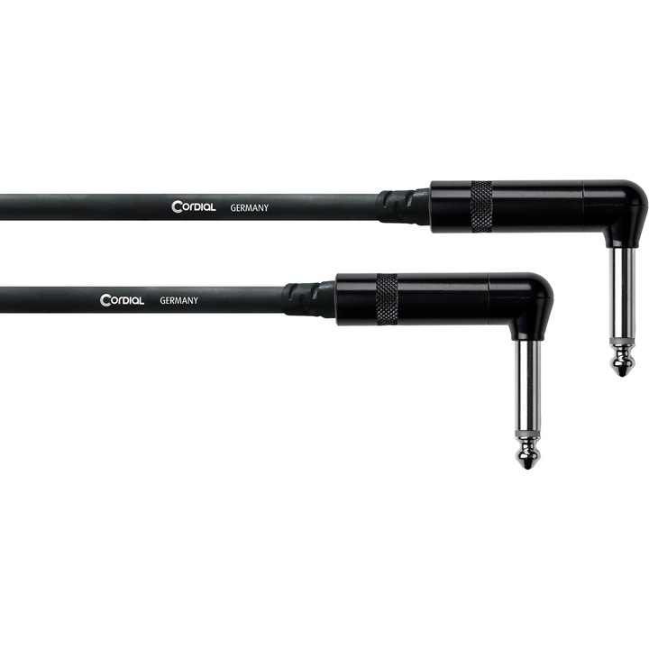 Cordial CFI 1,5 RR 2 x Jack 6.3mm mono hangszer kábel 90fok (CFI 1,5 RR)