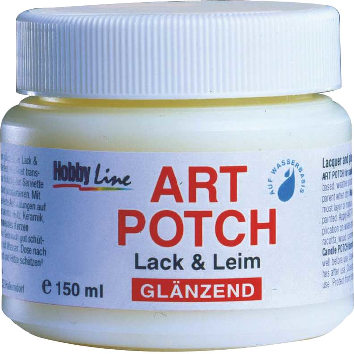 Fényes vízbázisú ragasztó Art Potch, Kreul, 150 ml