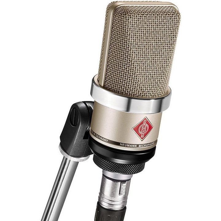 Stúdiómikrofon Neumann TLM 102, kondenzátor, kardioid, 20Hz-20kHz, nikkel, 52x116mm