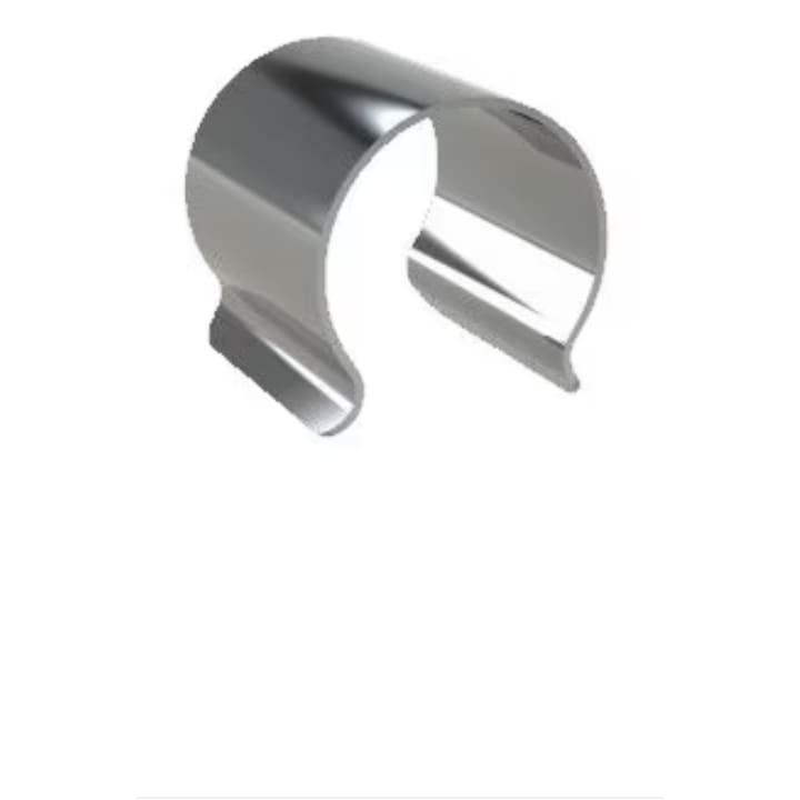 Clips metalic fixare folie solar, plase umbrire, plase 20 mm