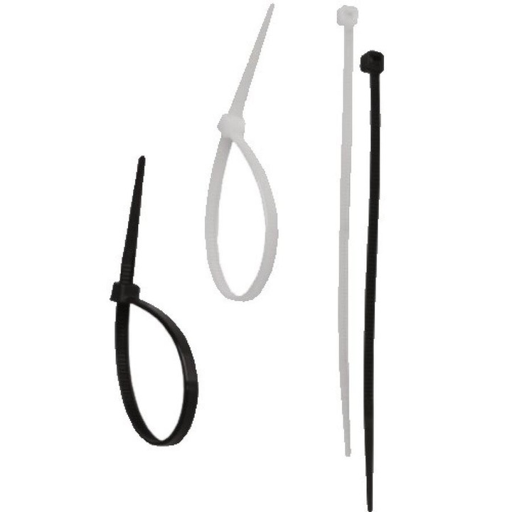 Dedra kábelkötöző 4.8 x 370 mm fekete 25 db