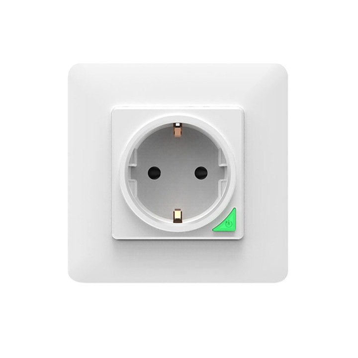 Интелигентен WiFi модулен стенен контакт, съвместим с Tuya, SmartLife, Alexa и Google Assistant
