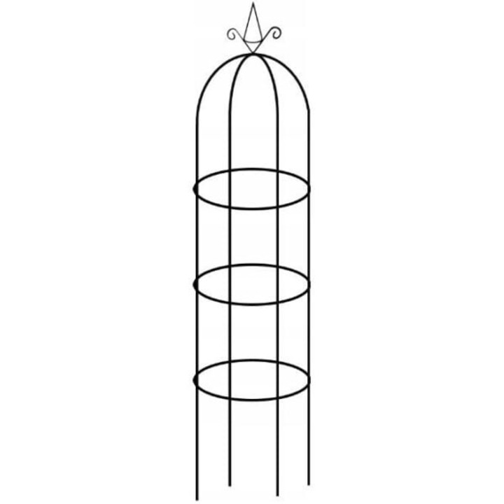 Градинска пергола, метална арка Обелиск, 40x40x190 см