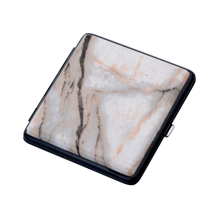 Tabachera Marble Toro, Bej, 95 x 95 mm