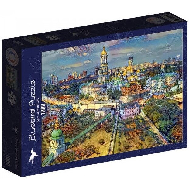 Puzzle Bluebird din 1000 de piese - Kiev Ucraina - eMAG.ro