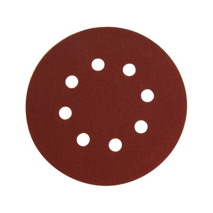 Extol csiszolótárcsa 150 mm P40 vászon lyukas 10 db / csomag