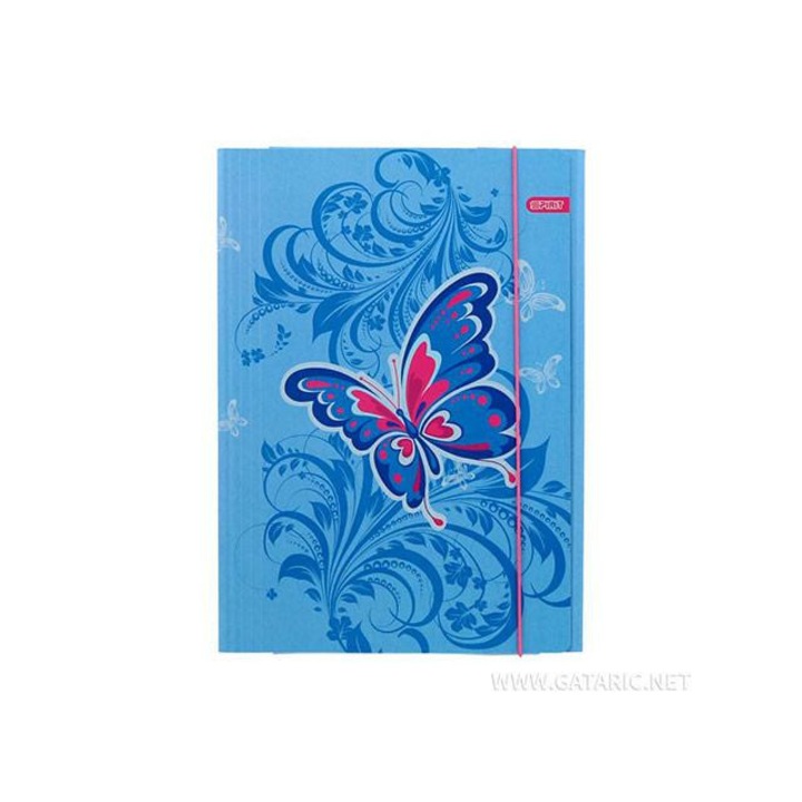 Spirit 4021169 Spirit: Pillangós gumis mappa A/4-es méretben