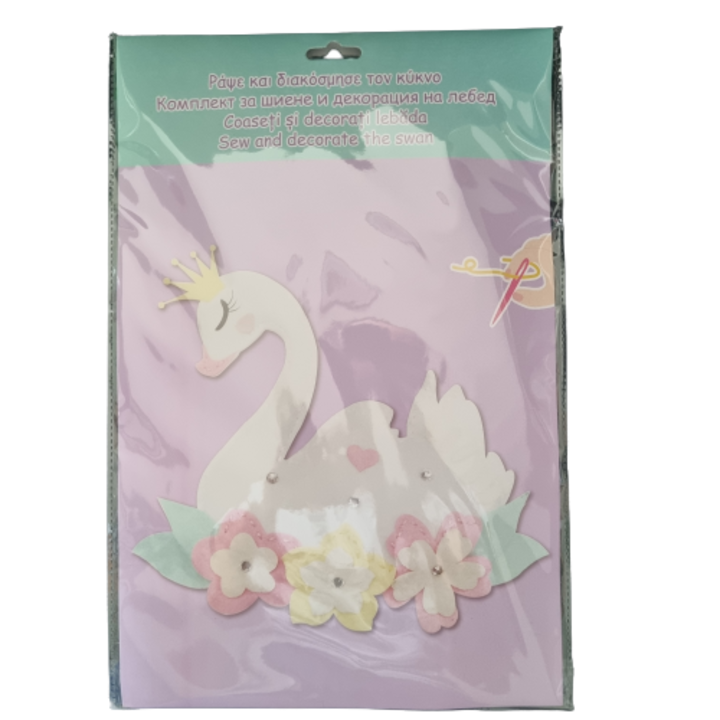 Set creativ, model lebada