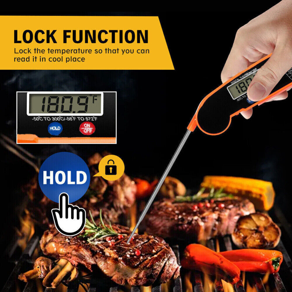 IP68 Handheld Digital Lab Thermometer -40 F To 572 F/-40 C To 300 C