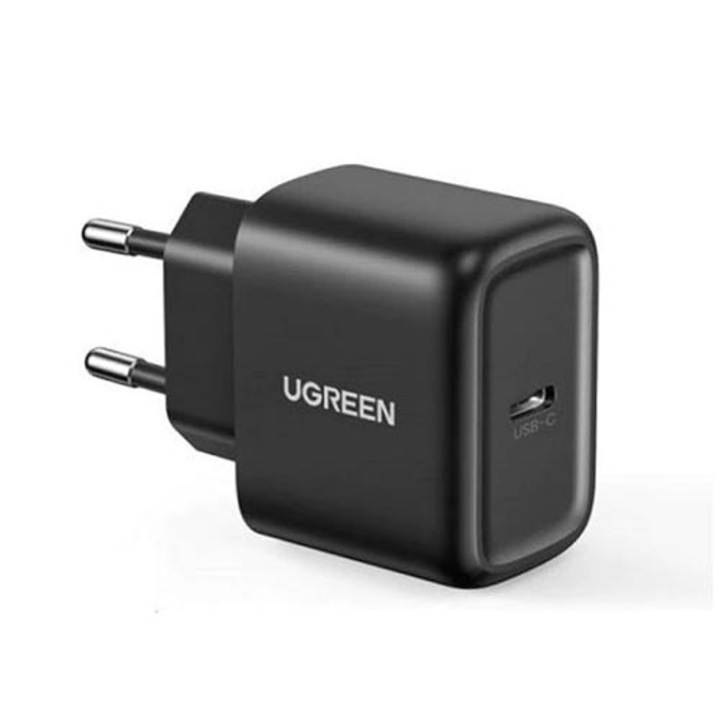 Adaptor, Ugreen, CD250, 25W, USB-C, 2m, Negru