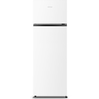 Frigider cu 2 usi Heinner HF-HS243F+, 243 l, Control mecanic, Lumina LED, Clasa F, H 161 cm, Alb