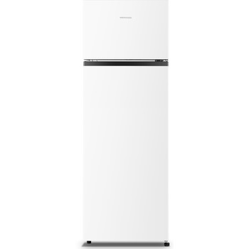 Frigider cu 2 usi Heinner HF-HS243F+, 243 l, Control mecanic, Lumina LED, Clasa F, H 161 cm, Alb