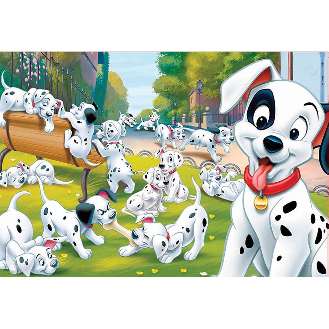 Puzzle Educa 2 x 25 de piese - Animale Disney 101 dalmatieni si ...