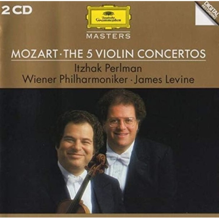 Masters Perlman, Levine, Wiener Phil.: Mozart- The 5 Violin Concertos [2CD]