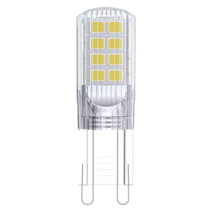 Крушка LED EMOS ZQ9536 JC G9, Класическа, 2.5W, 350 лумена, Естествено бяло