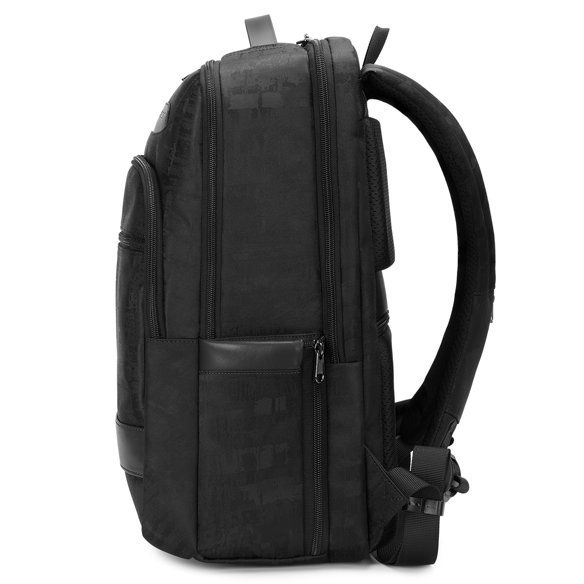 Rucsac laptop 15.6", casual business cu aspect retro, impermeabil, cu buzunar antifurt, Tigernu, 30x20x44 cm, Negru