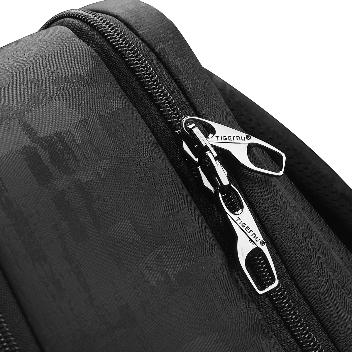Rucsac laptop 15.6", casual business cu aspect retro, impermeabil, cu buzunar antifurt, Tigernu, 30x20x44 cm, Negru