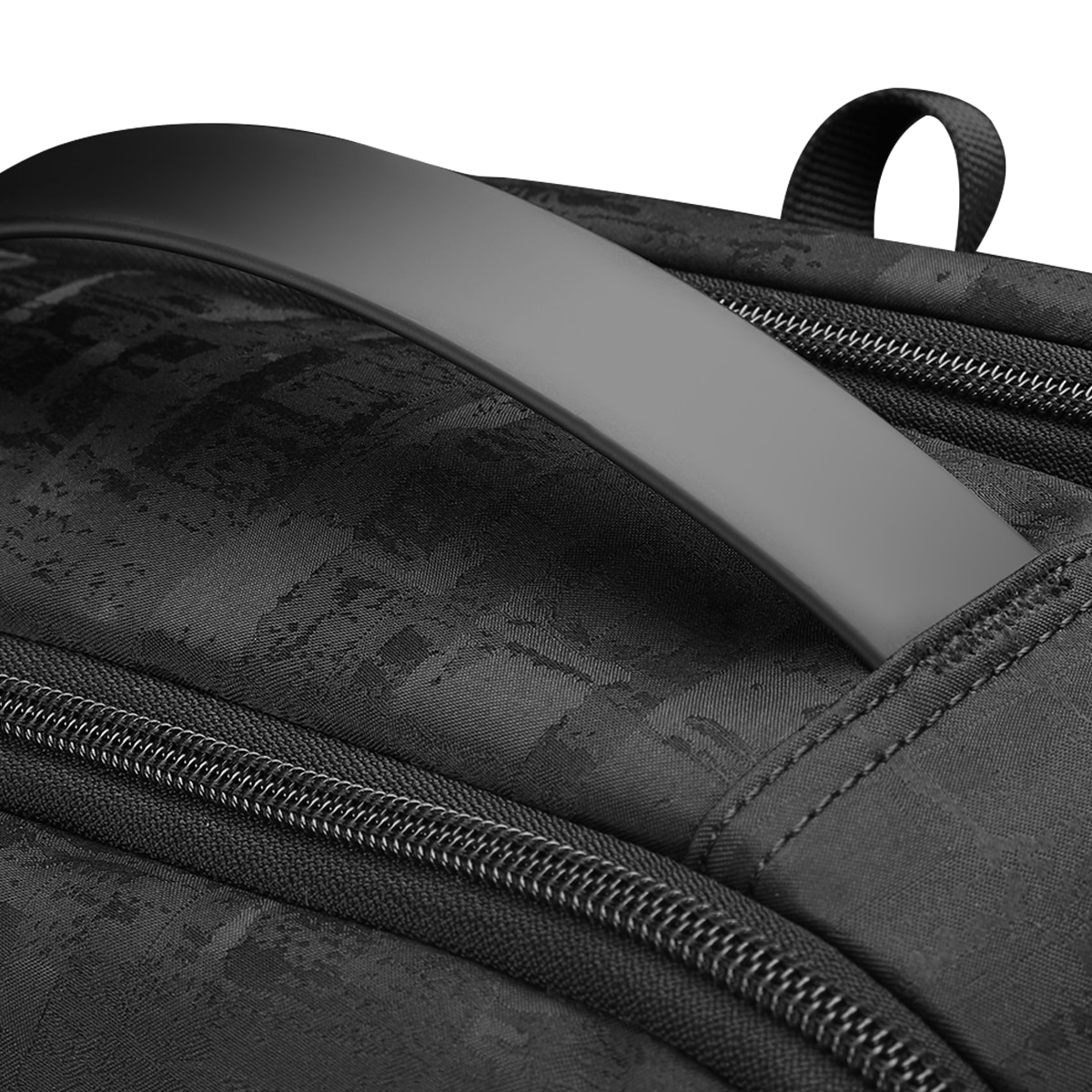 Rucsac laptop 15.6", casual business cu aspect retro, impermeabil, cu buzunar antifurt, Tigernu, 30x20x44 cm, Negru