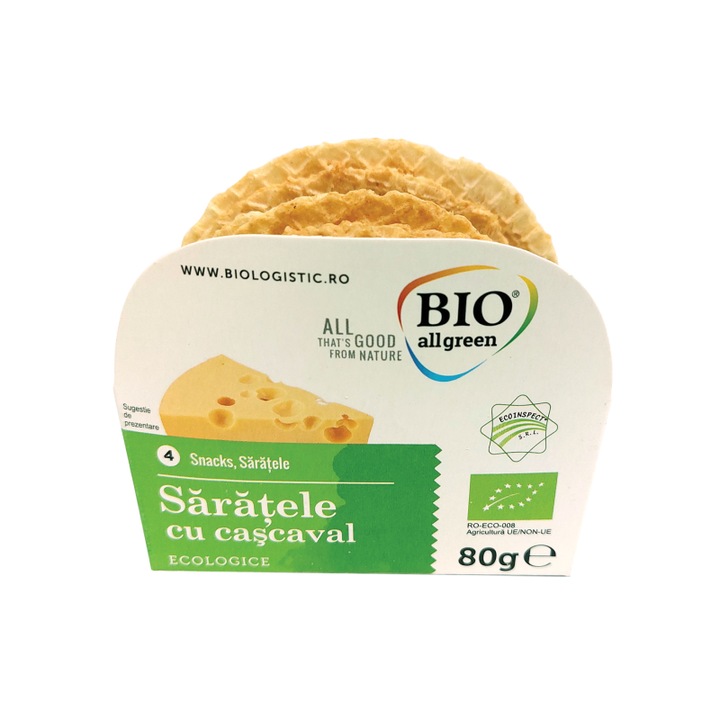 Saratele cu cascaval, 80g ECO