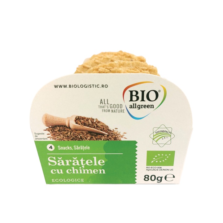 Saratele cu chimen, 80g ECO
