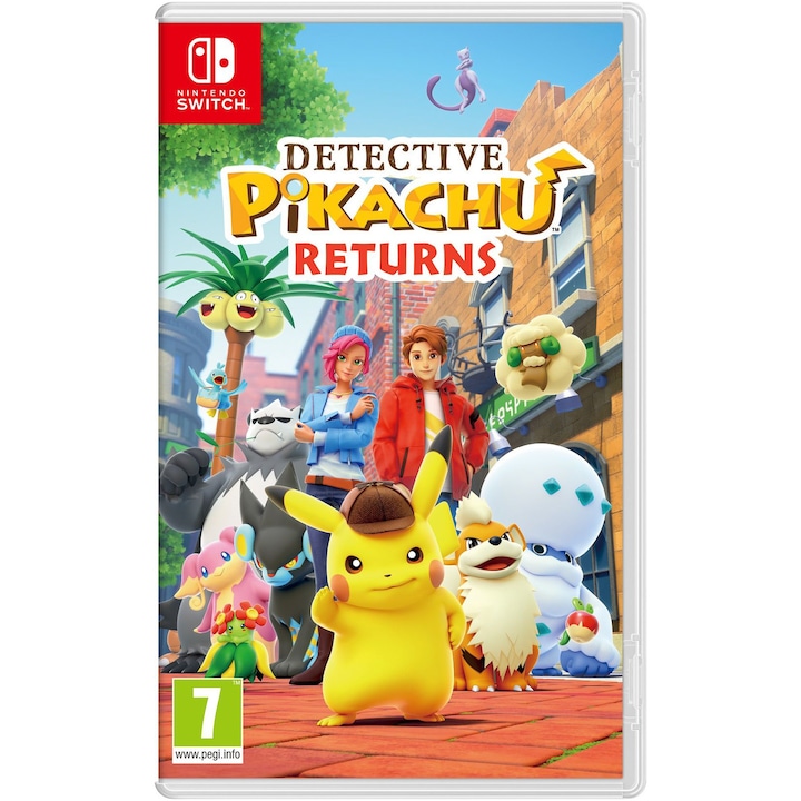 Nintendo Switch Detective Pikachu Returns játékszoftver
