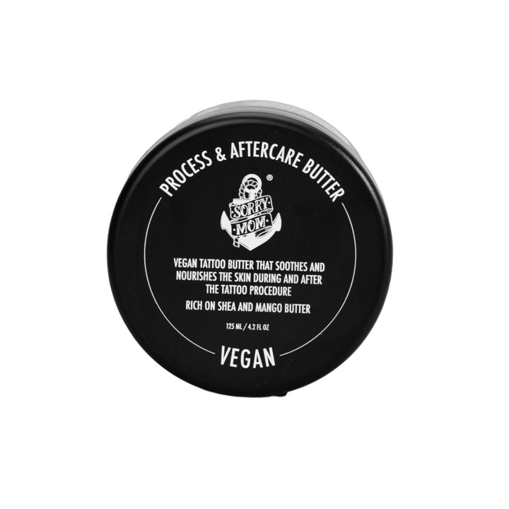 Testvaj, Sorry Mom, Process Butter, Gyors felszívódású, irritációt nyugtató, 125 ml