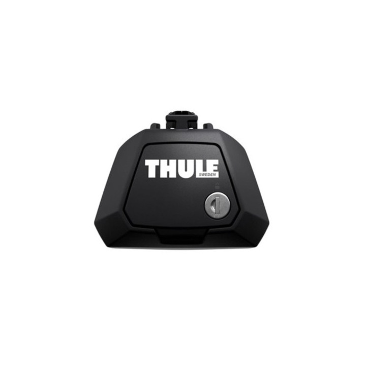 Set 2 picioare de prindere pentru barele transversale Thule EVO 710410, cu prindere pe bare longitudinale