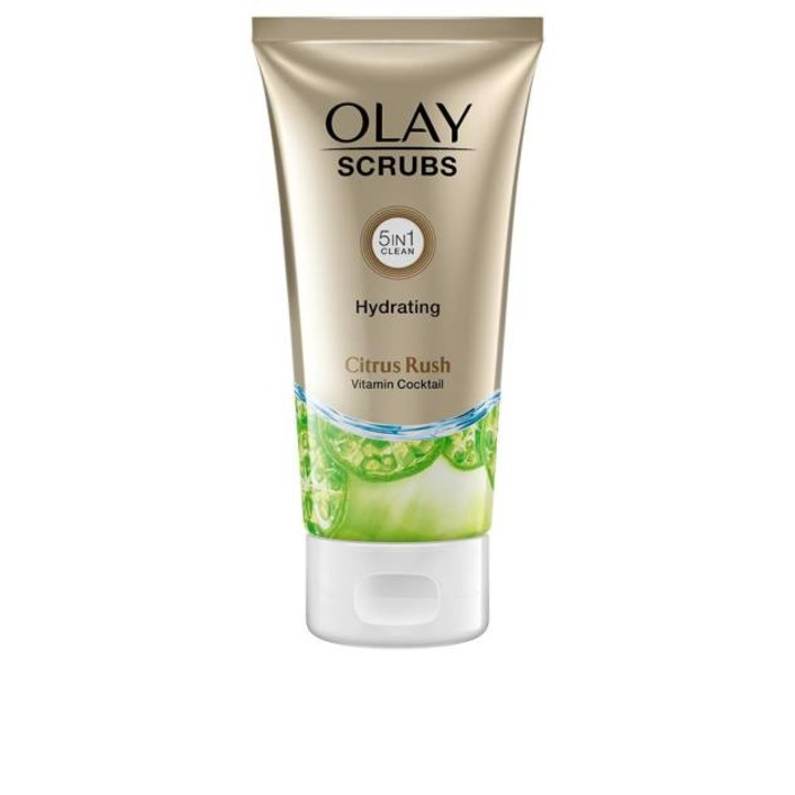 Scrub hidratant Olay Citrus Rush Vitamin Cocktail, 150ml