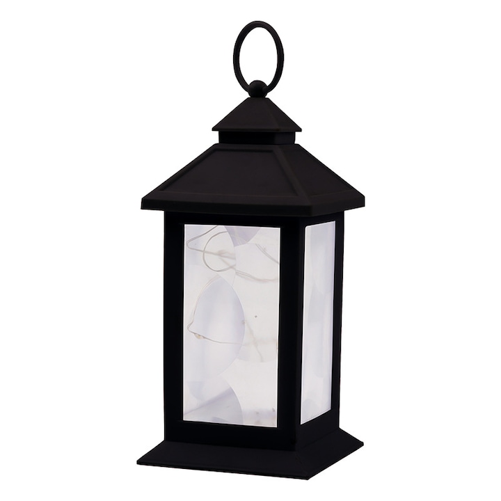 LED фар, Sunmostar, Пластмаса, 20 см, Черен