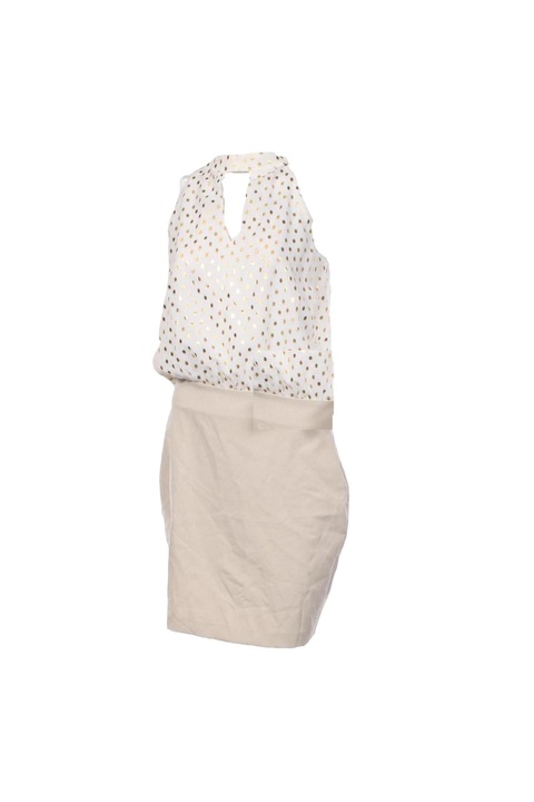 Дамска рокля Fracomina Gold, Бежов, S EU