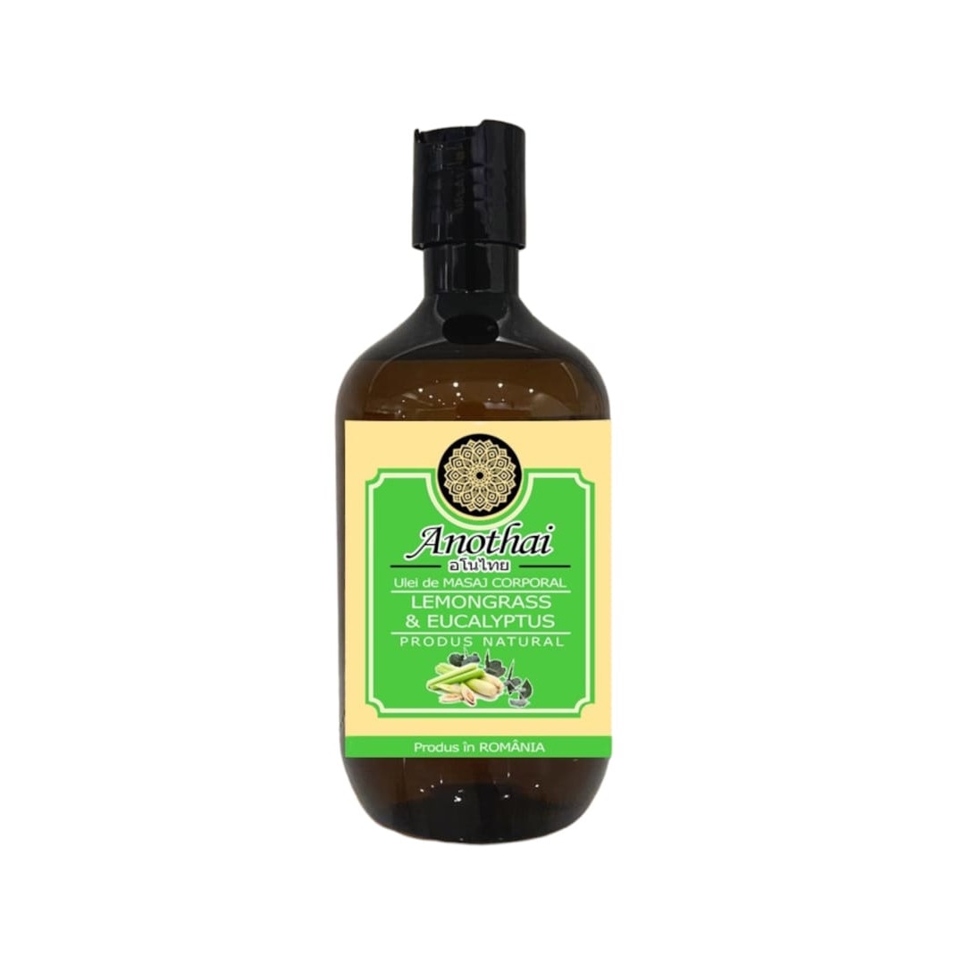 Масажно олио Anothai Lemongrass & Eucalyptus 5000 ml, Natural 100%, SPA ...