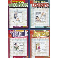 Pachet de integrame umoristice, integrame usoare, integrame de relaxante, integrame distractive - nivel abc, Maxim