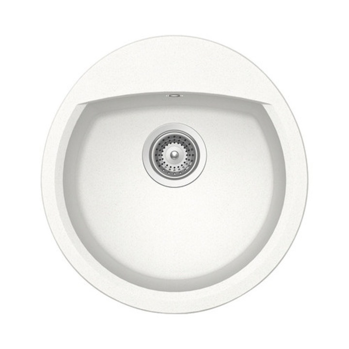 Chiuveta Bucatarie Rotunda Schock Manhattan R-150 47x49 Cm Cristalite Alpina