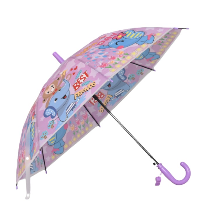 Gyermek esernyő 12933-1, Átmérő 83 cm, Lila
