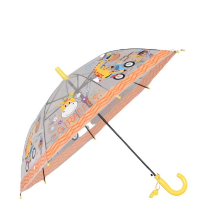 Gyermek esernyő 12935-1, Átmérő 83 cm, Sárga