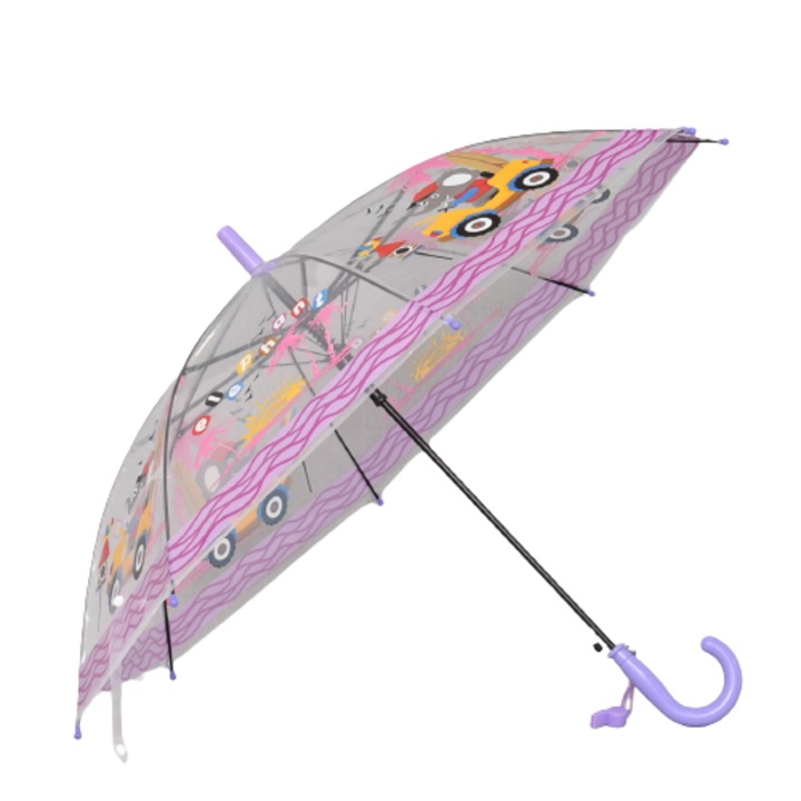 Gyermek esernyő 12935-2, Átmérő 83 cm, Lila