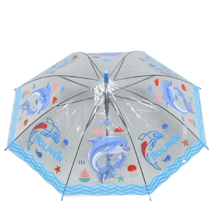 Gyermek esernyő 12935-5, Átmérő 83 cm, Világoskék