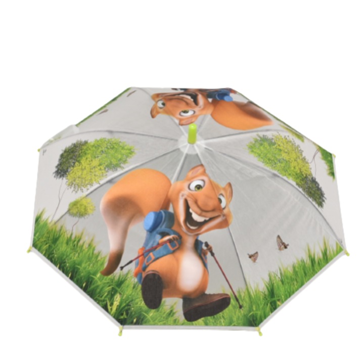Gyermek esernyő 12936-2, Átmérő 82 cm, Mókus