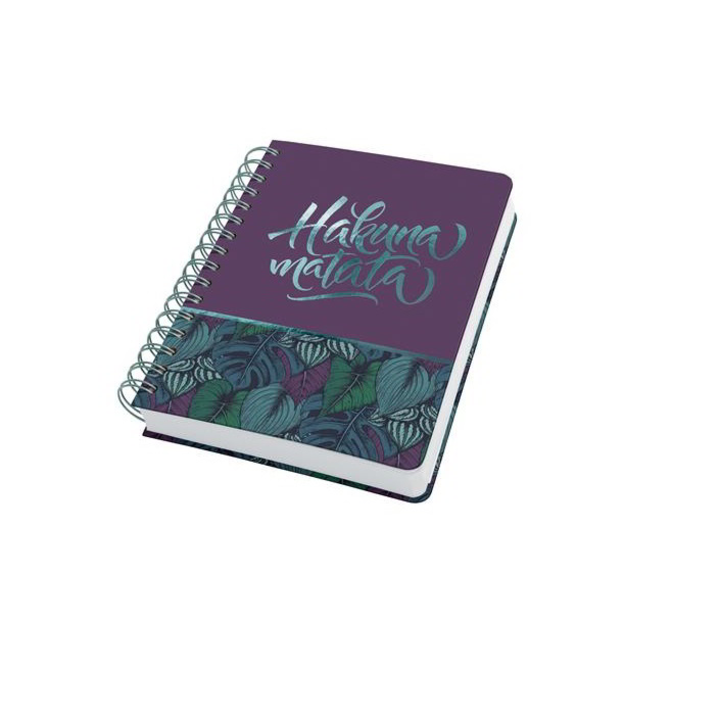 Caiet cu spirala, Sigel, 162x215 mm, 120 pagini, Coperta cartonata