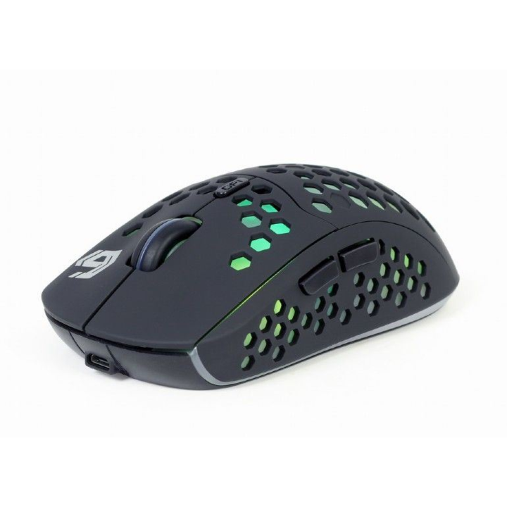 Gembird MUSG-RAGNAR-WRX500 vezeték nélküli gaming egér fekete (MUSGRAGNARWRX500)