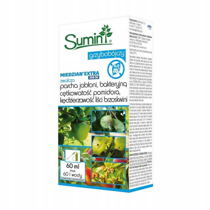 Fungicit Miedzian Extra 350 Sc, Sumin, 60ml