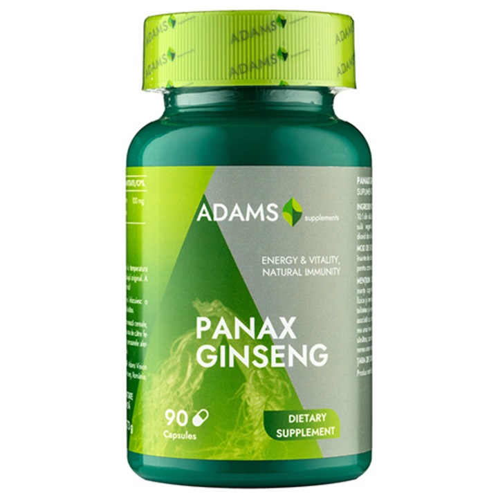 Supliment alimentar Panax Ginseng 1000mg 90cps, Adams