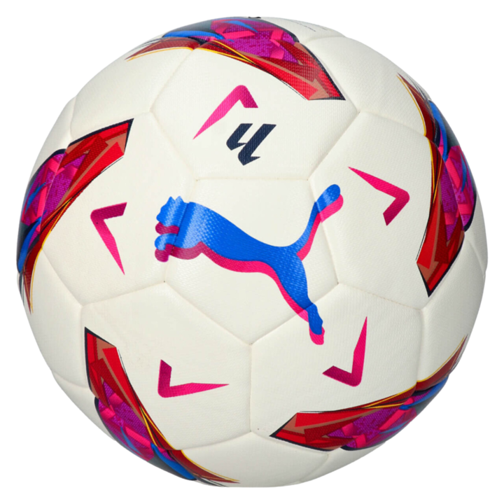 Puma Orbita LaLiga 1 HYB focilabda, 5-ös méret, fehér/többszínű